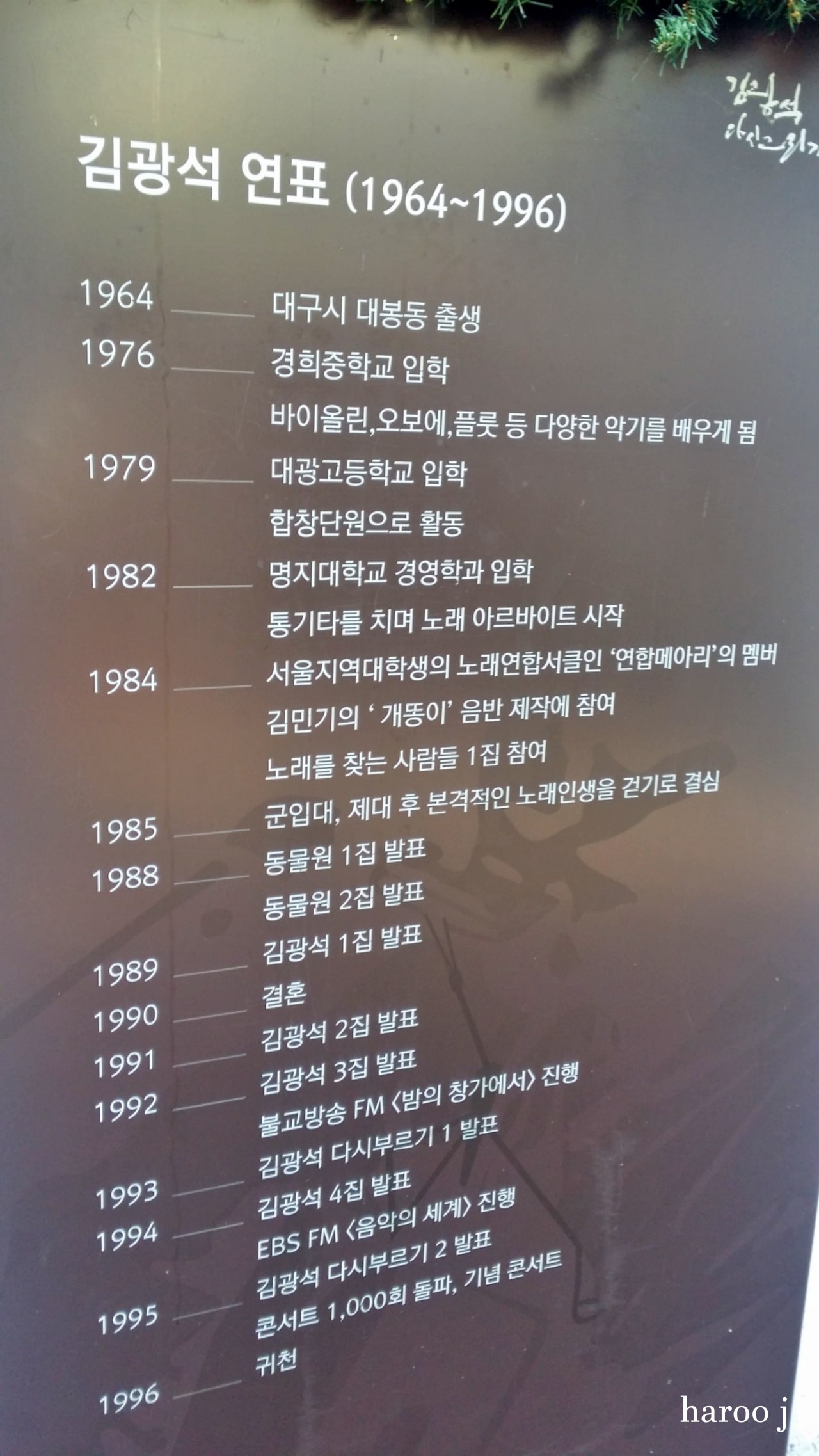 김광석길